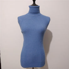 Load image into Gallery viewer, 2019 Women Sweater casual solid turtleneck female pullover full sleeve warm soft spring autumn winter knitted cotton