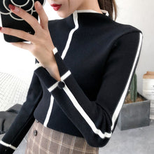 Load image into Gallery viewer, Sweater Female Soft Korean Style Skinny Winter Turtleneck Women Bodycon Basic Pullovers Long Sleeve Pull Femme Coat Female Top