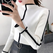 Load image into Gallery viewer, Sweater Female Soft Korean Style Skinny Winter Turtleneck Women Bodycon Basic Pullovers Long Sleeve Pull Femme Coat Female Top