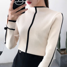 Load image into Gallery viewer, Sweater Female Soft Korean Style Skinny Winter Turtleneck Women Bodycon Basic Pullovers Long Sleeve Pull Femme Coat Female Top