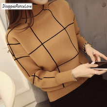 Load image into Gallery viewer, Disappearancelove 2019 High quality winter turtleneck sweater thickening sweater pullover women sweater Female Jumper Tops